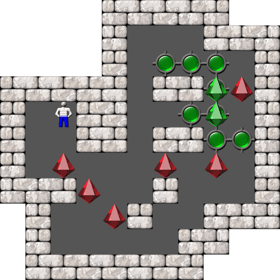 Sokoban Revenge 22 level 70